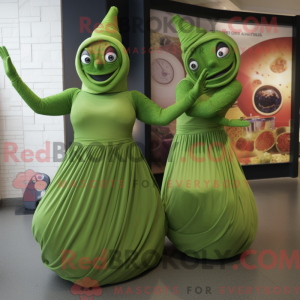 Postava maskota Olive...