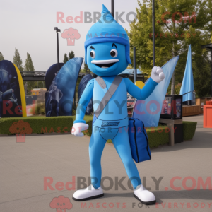 Disfraz de mascota Sky Blue...
