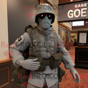 Grå Gi Joe máscara de...