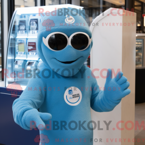 Blue Engagement Ring mascot...