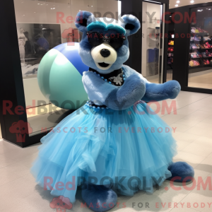 Disfraz de mascota del oso...