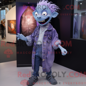 Lavendel Vampyr maskot...
