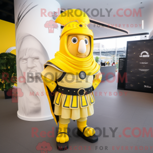 Lemon Yellow Roman Soldier...