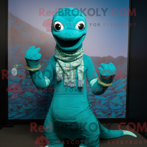 Teal Loch Ness Monster...