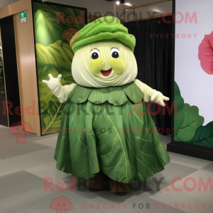 Kohlblatt-Maskottchen-Kostü...