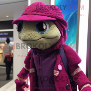 Disfraz de mascota Magenta...