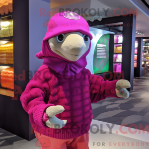 Magenta havskilpadde...