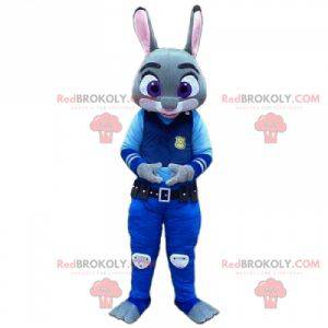 Judy mascota famoso conejo de policía de Zootopia -