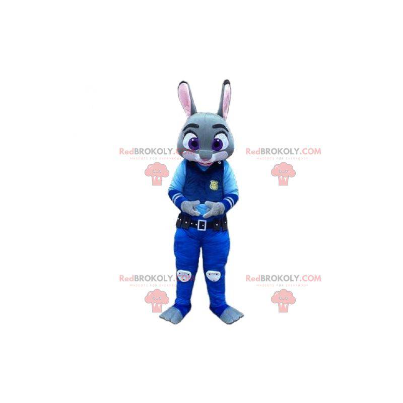 Judy mascota famoso conejo de policía de Zootopia -