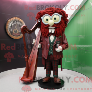 Maroon Celtic Harpe...