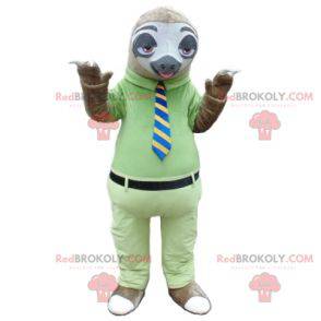 Mascot Flash el perezoso en Zootopia - Redbrokoly.com