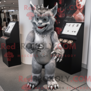 Sølv Gargoyle maskot...
