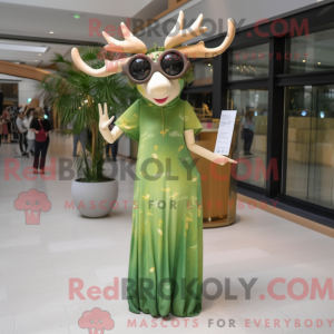 Costume de mascotte d élan...