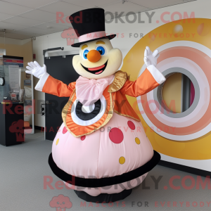 Costume de mascotte Peach...