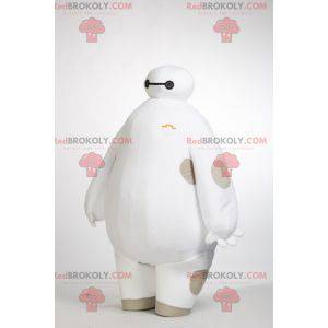 Mascota futurista gran hombre blanco - Redbrokoly.com