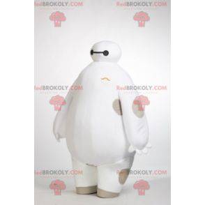 Futuristic big white man mascot - Redbrokoly.com