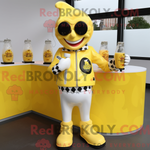 Yellow Bottle Of Milk...
