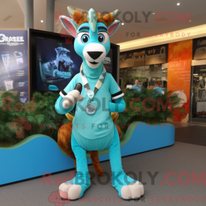 Disfraz de mascota Gazelle...