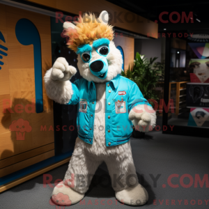 Costume de mascotte de lama...