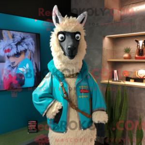 Disfraz de mascota Llama...