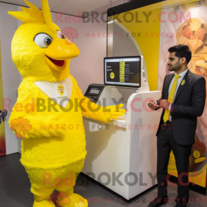 Disfraz de mascota de pollo...