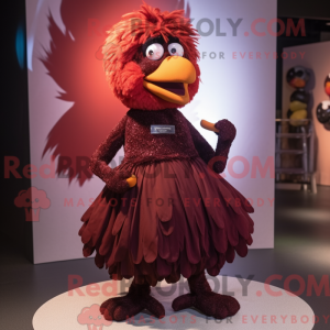 Disfraz de mascota Maroon...