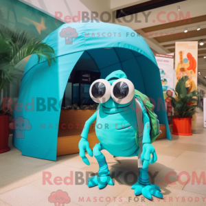 Disfraz de mascota cangrejo...
