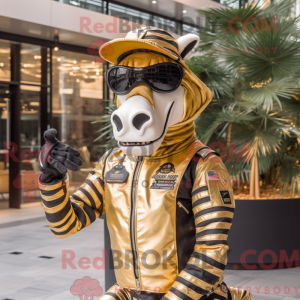 Disfraz de mascota Gold...