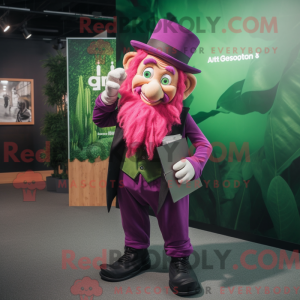 Disfraz de mascota Magenta...