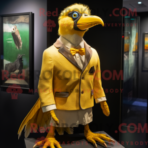 Máscara Gold Crow com capuz...