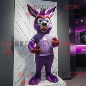 Lilla Roe Deer maskot...
