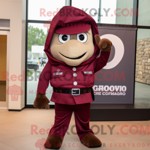 Disfraz de mascota Maroon...