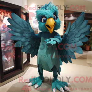 Postava maskota Teal...