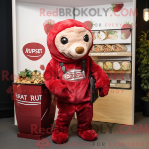 Rust Raspberry Maskottchen...