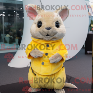 Mascotte de chinchilla...