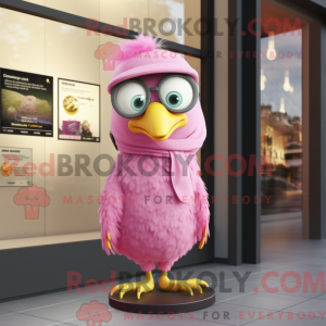 Postava maskota Pink Canary...