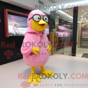 Postava maskota Pink Canary...