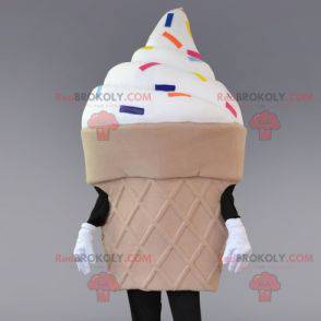 Mascotte gelato. Mascotte del cono gelato - Redbrokoly.com