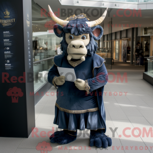 Navy Minotaur mascot...
