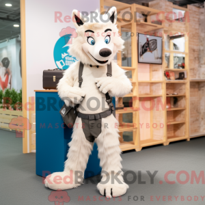 Costume mascotte de loup...