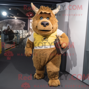 Gouden wollige neushoorn...