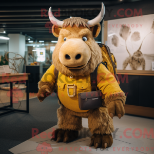 Gouden wollige neushoorn...