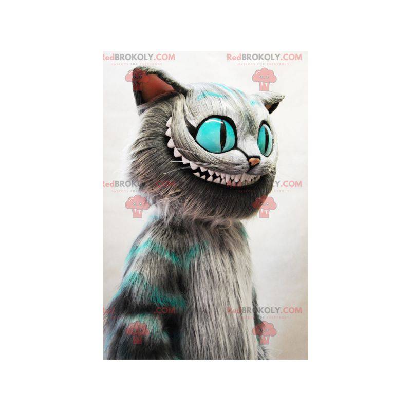 Mascot af Cheshire Cat i Alice i eventyrland - Redbrokoly.com