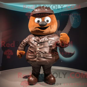 Brown Croissant mascot...