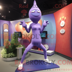 Lavender Pendant mascot...