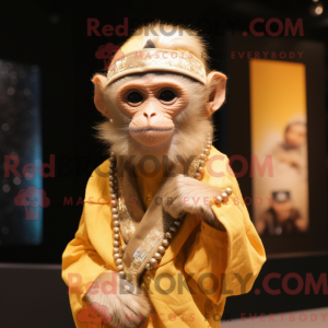Mascotte de singe capucin...