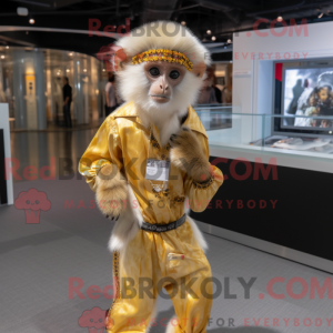 Mascotte de singe capucin...