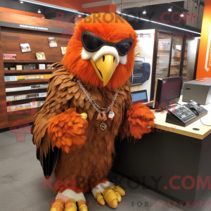 Postava maskota Rust Eagle...