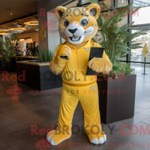 Personaggio mascotte Puma...