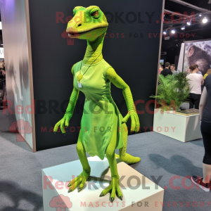 Limegrønn Coelophysis...